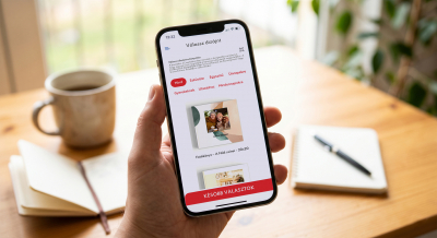 Digitális emlékekből fotókönyv - A Fotológus app könyvszerkesztője